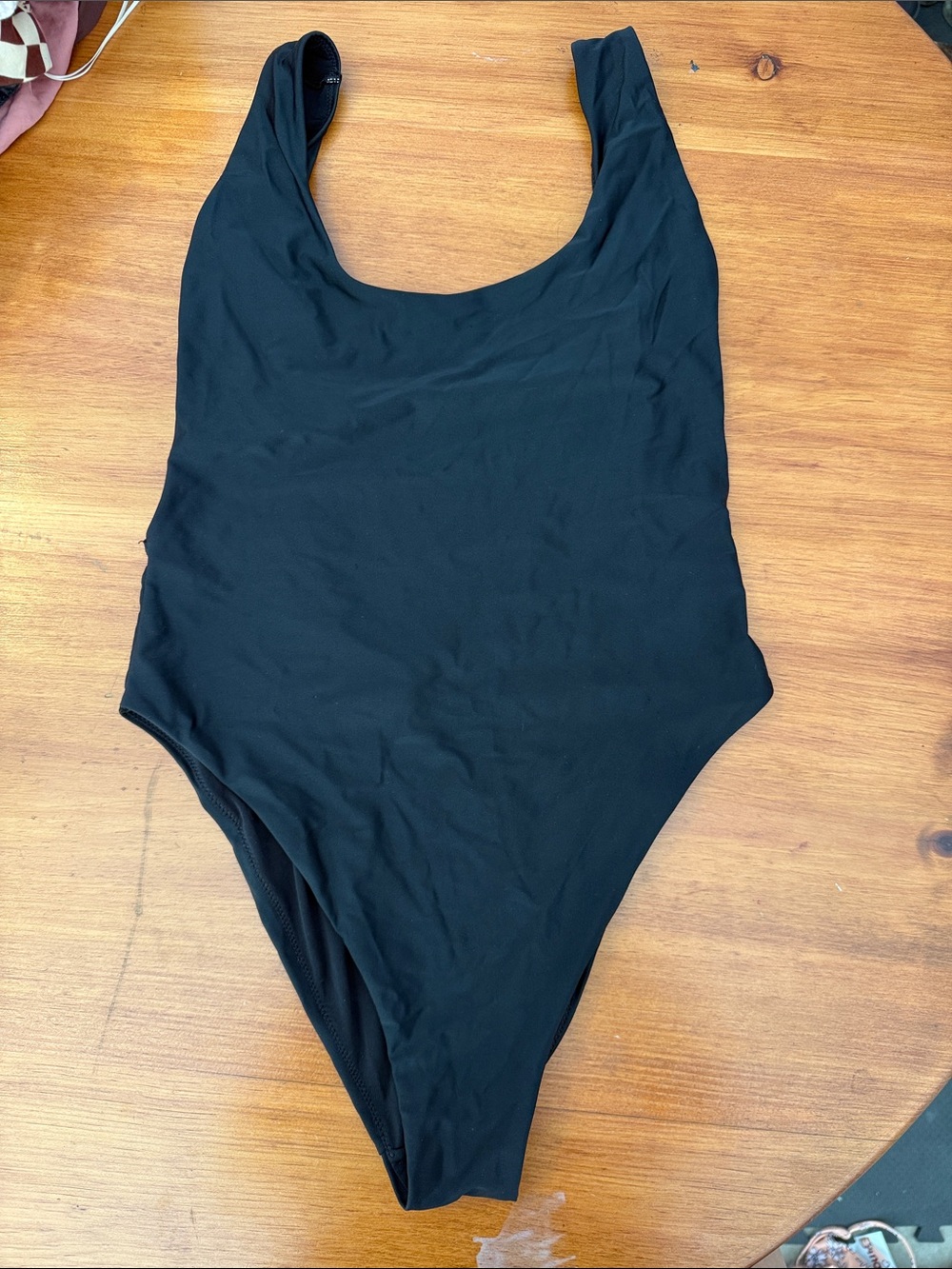 Classic Black One-Piece Swimsuit